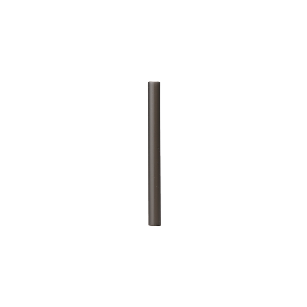 Owala 115mm Replacement Straw in dark brown-grey, short wide straw